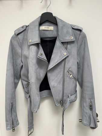 Zara Jacke im Wildleder Look Grösse XS