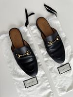 GUCCI PRINCETOWN LEDER-HAUSSCHUHE