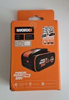 ***** Worx Akku WA3644 20V LI (4,0 Ah) - Neu - Ungeöffnet