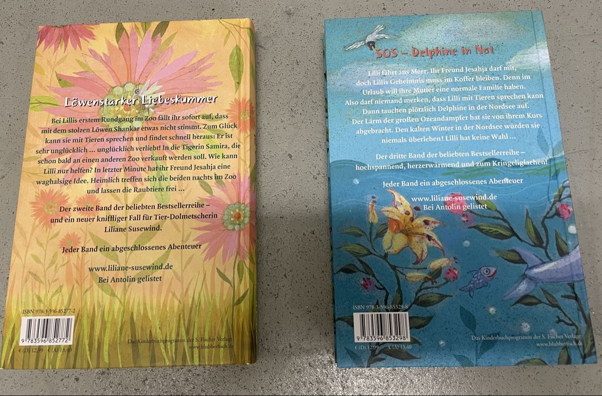 Libri: Liliane Susewind ab 8 Jahren - 2 Stück – Usato da Nussbaumen AG venduto da kisha28 1