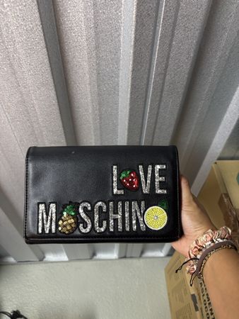 LOVE MOSCHINO noir sequins 