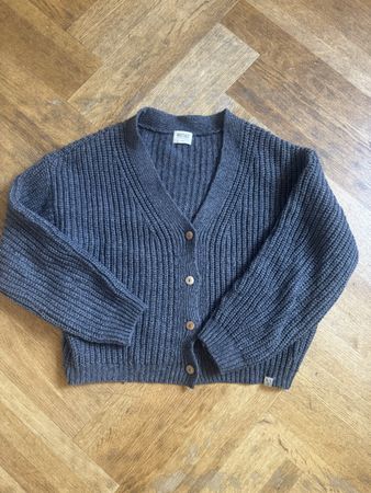 Damen Strickjacke dunkelgrau Marke Matona Grösse X-Small