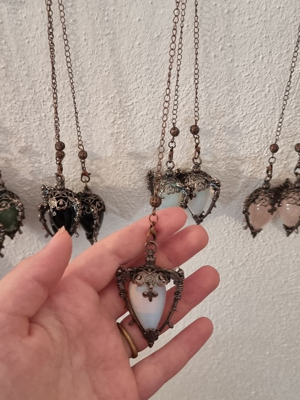 Anhänger: Pendel mit Pentagrammdeko Bronze Anhänger – Neu (gemäss Beschreibung) aus Gundetswil von Sabrinaverkauft 1