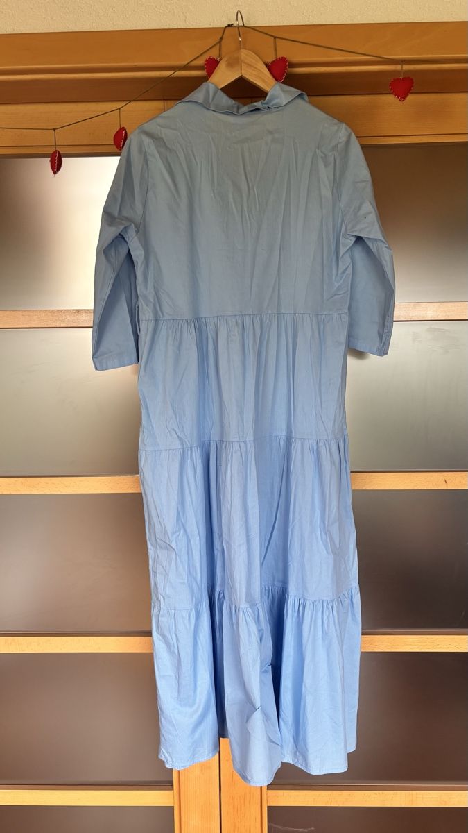 Vestiti: Robe d’été bleue en coton – Usato da Pomy venduto da Pomnath 2