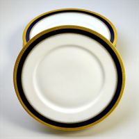 12 assiettes plates Hutschenreuther Hohenberg années 1901/33