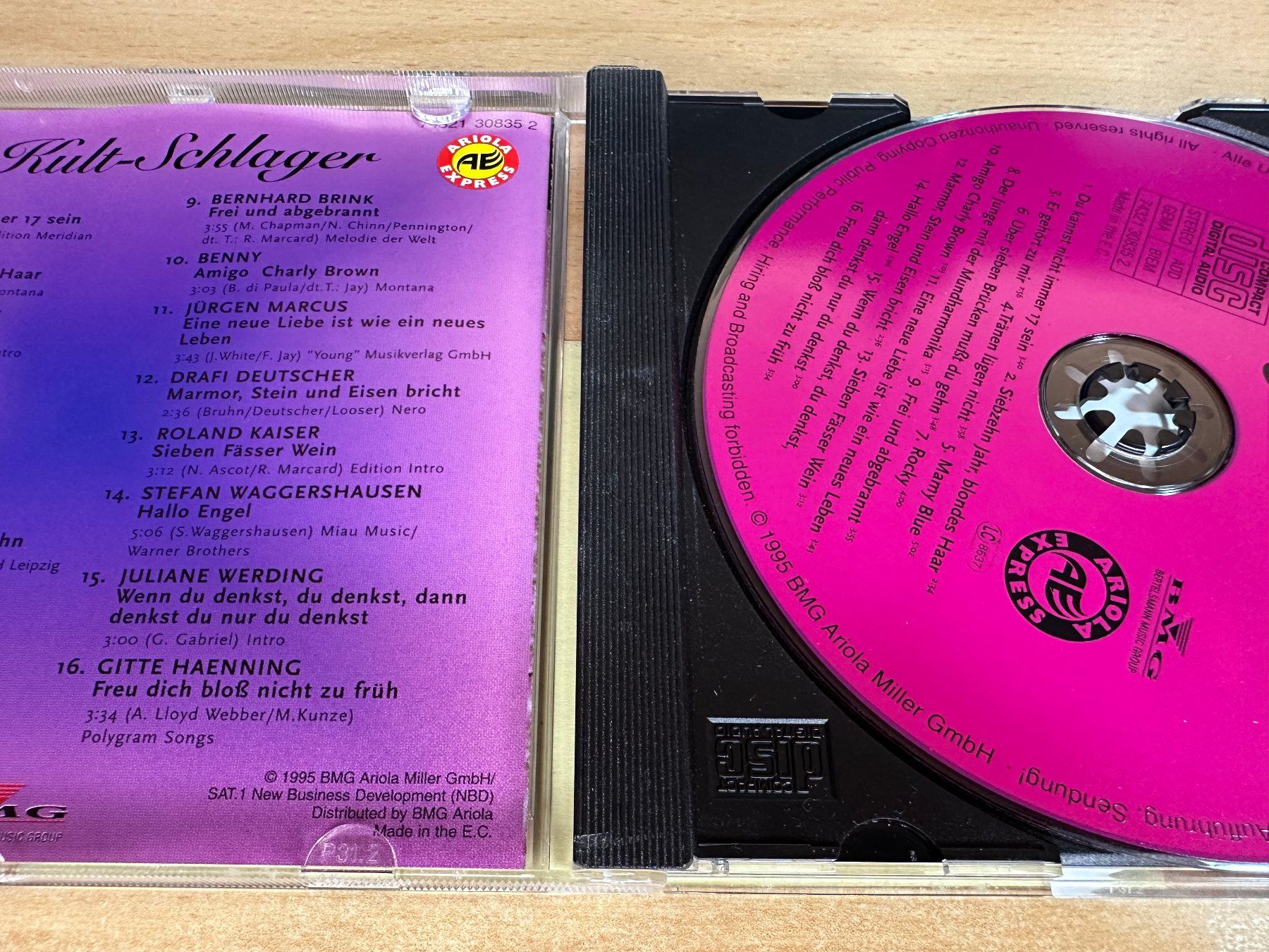 CD: X2 Various – Kult Schlager – Usato da Rikon im Tösstal venduto da Alpenmutz 2