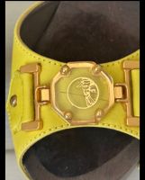 Holz Plateau Sandalen Versace Collection Grösse 37 Leder Gel