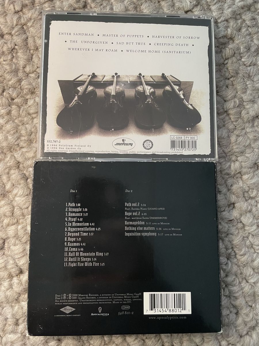 CDs: 2x Apocalyptica – Neuf (Voir description) à Reinach AG par trigger7811 2