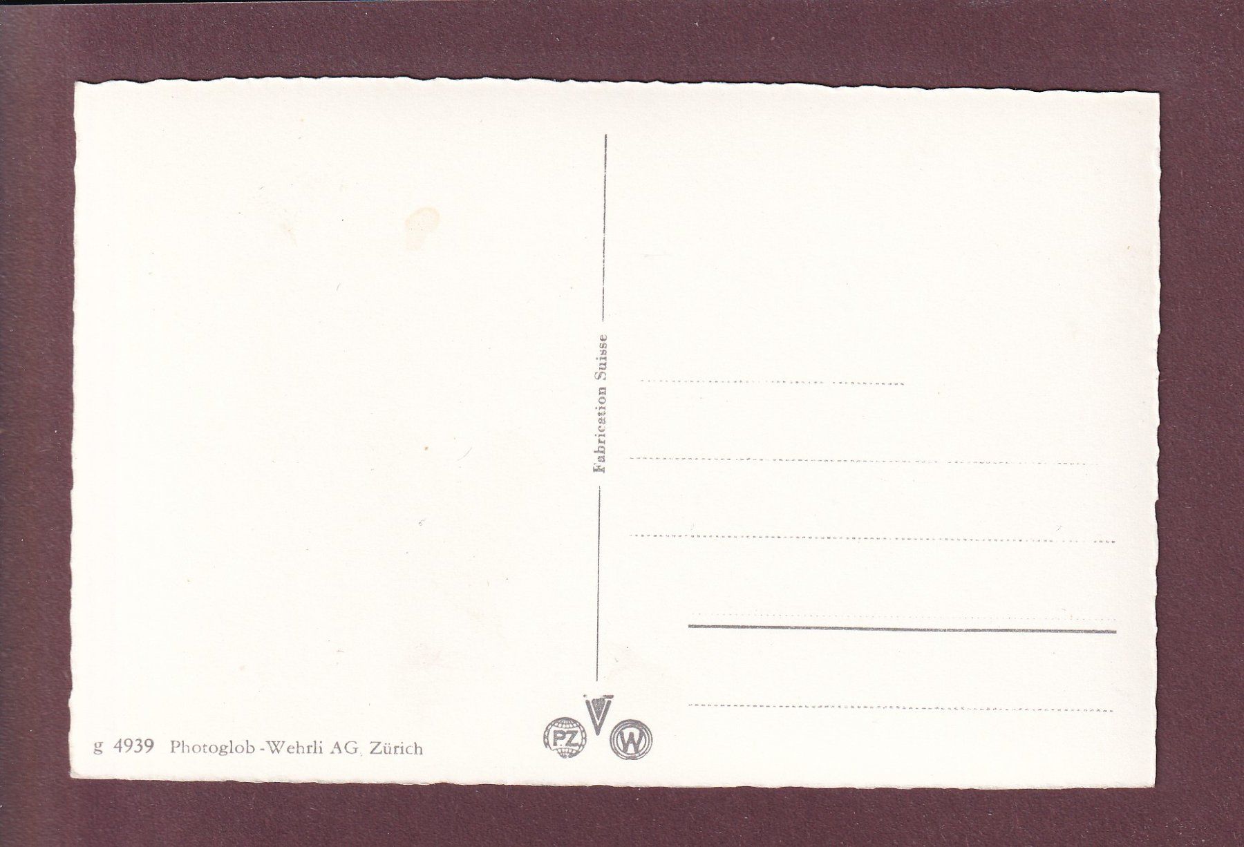 Cartoline postali: AROSA - Ober und Unter-See – Usato da Pully venduto da nicecards 1