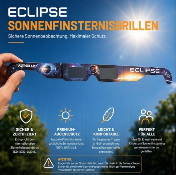 Occhiali & Lenti: Keyaluo Eclipse Brille – Nuovo (secondo la descrizione) da Aarau Rohr venduto da Maneki-neko 1
