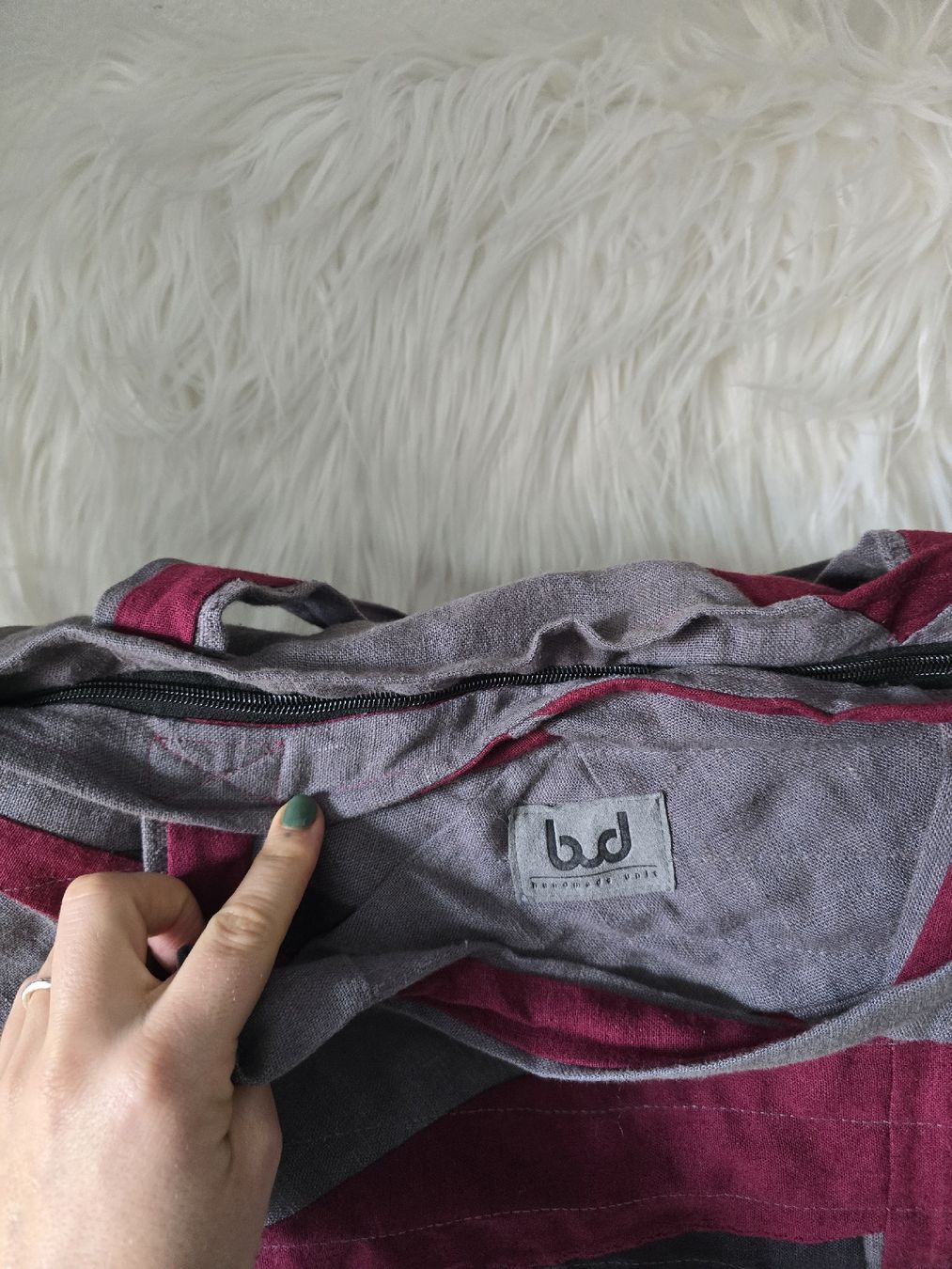 Borse: Handmade bd Bag, Patchwork Design, Zipper, Big City Bag – Nuovo (secondo la descrizione) da Zürich venduto da joa_26k8 3