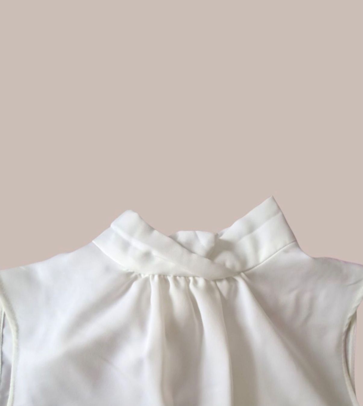 Mango Camicette: Blouse blanche sans manches Mango - Taille L – Usato da Renens VD venduto da del_t2kx 2