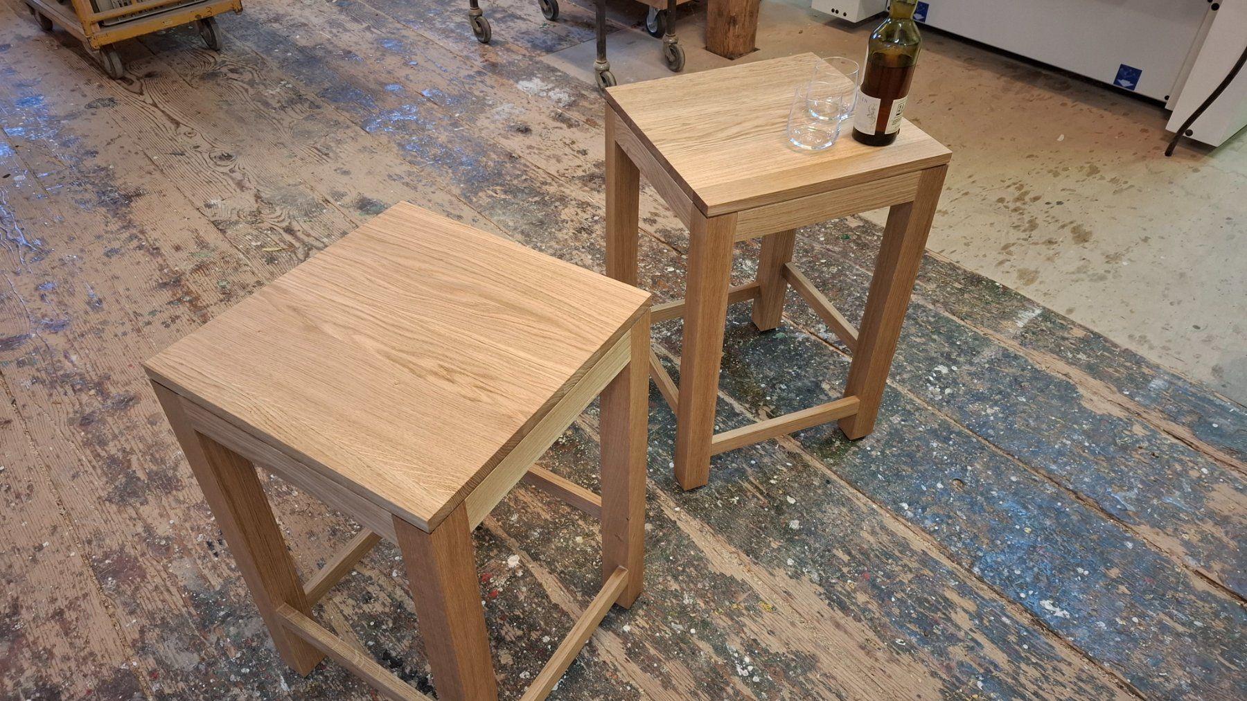 Sgabelli: Elegante Barhocker aus Eiche - Top Zustand! – Usato da Bottmingen venduto da Schreinerei_Nix_GmbH 3