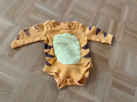 Tiger Body Kostüm Gr. 74