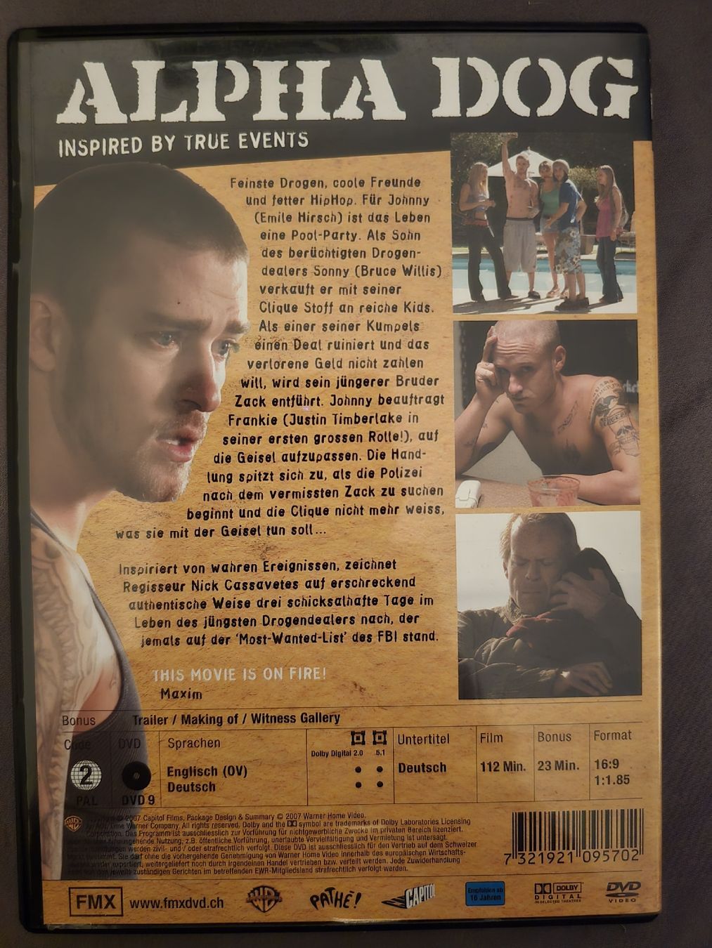 Tutti i DVDs: DVD - Alpha dog – Usato da Zug venduto da nic_wlj8 1