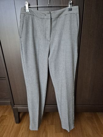 ​MARC O'POLO Stoffhose mit Hahnentritt-Muster – Gr. 36