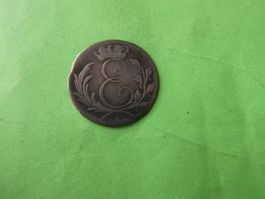 Sachsen-Coburg 1826, 6 Kreuzer    Silber