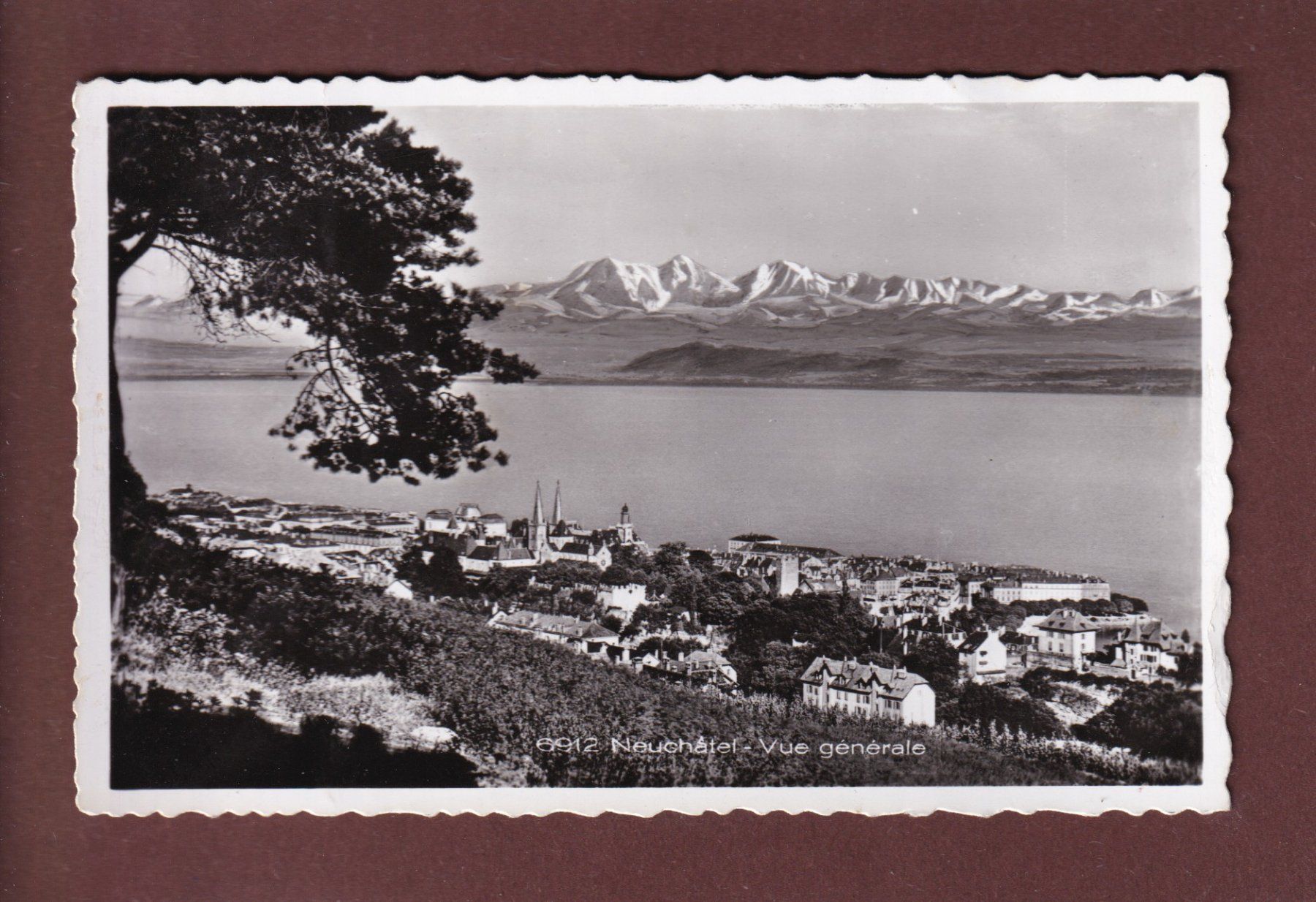 Cartoline postali: NEUCHÂTEL - 1956 – Usato da Pully venduto da nicecards