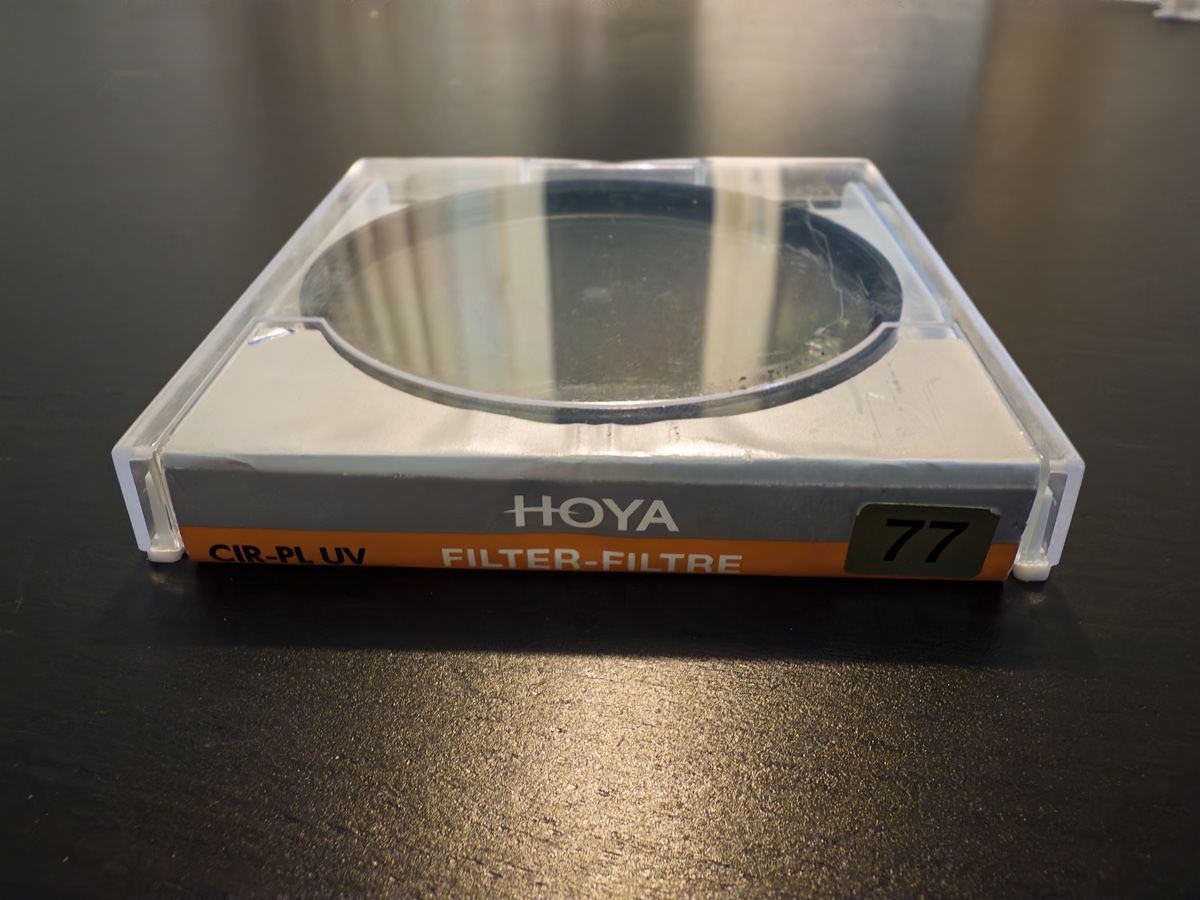 Filtri: Polarisationsfilter Hoya CIR-PL UV 77mm – Usato da Winterthur venduto da ullutau 1