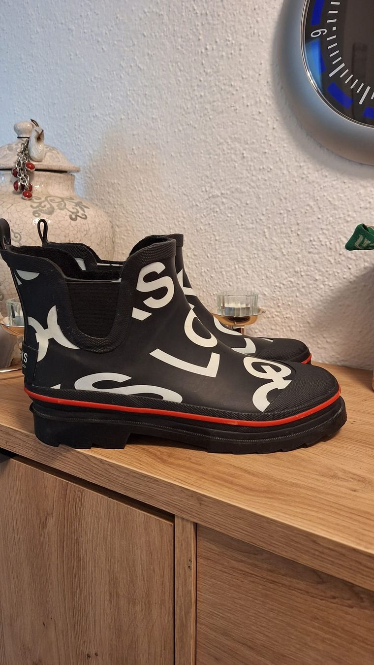 Joop Damenschuhe: Gummistiefelette Design by W. Joop – Gebraucht aus Luzern von pie_y7zc 4