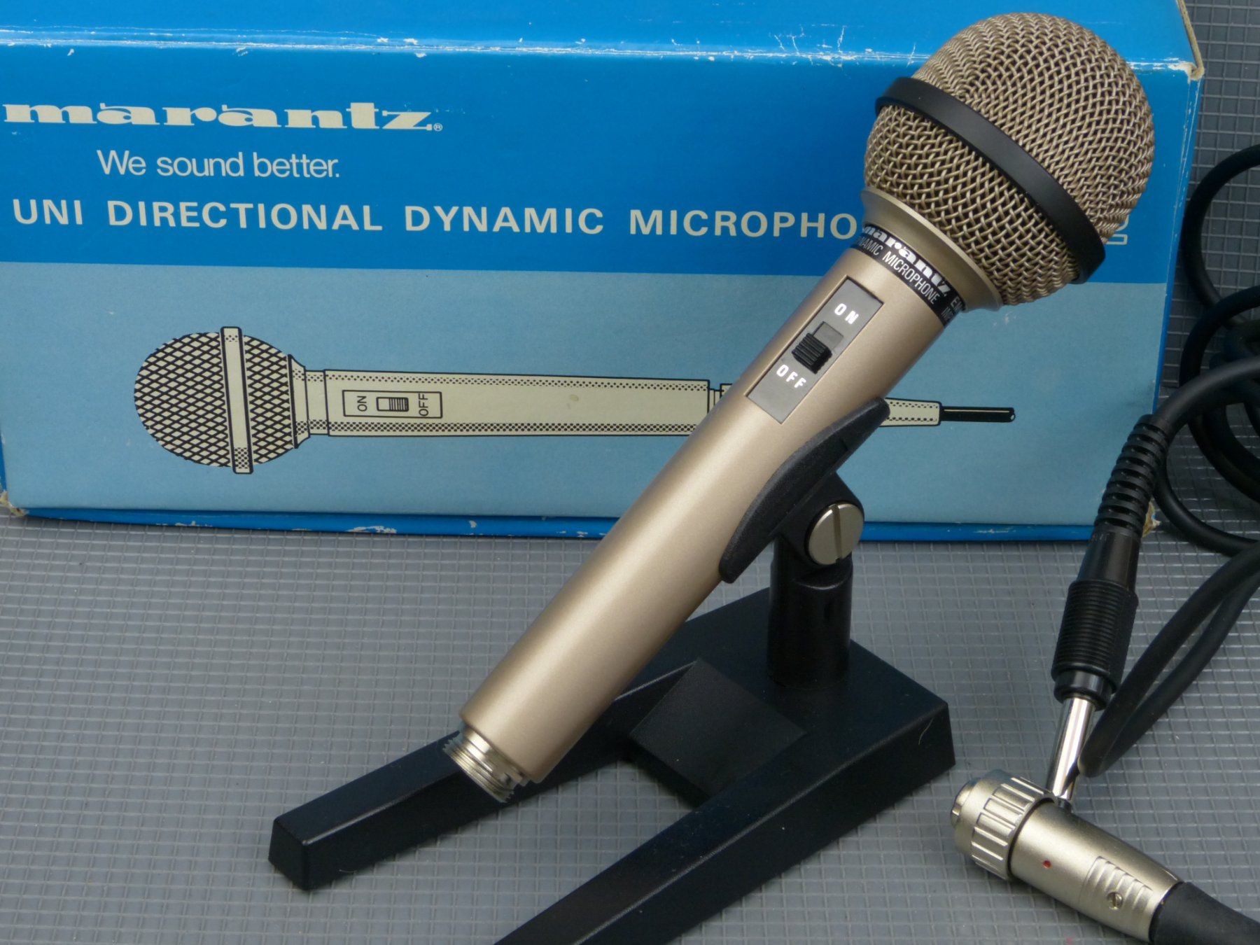 Marantz Mikrofone: Mikrofon Marantz EM-2 Uni Directional Dynamic Microphone – Gebraucht aus Rheineck von mur.man