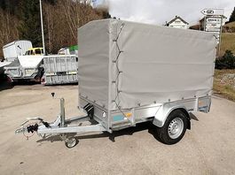 Tieflader Anhänger 1500kg mit Plane 150cm (neu)