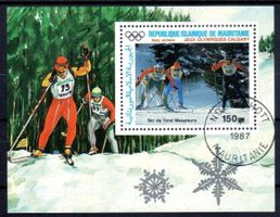 MAURITANIE OLYMPIADE IN CALGARY - A136