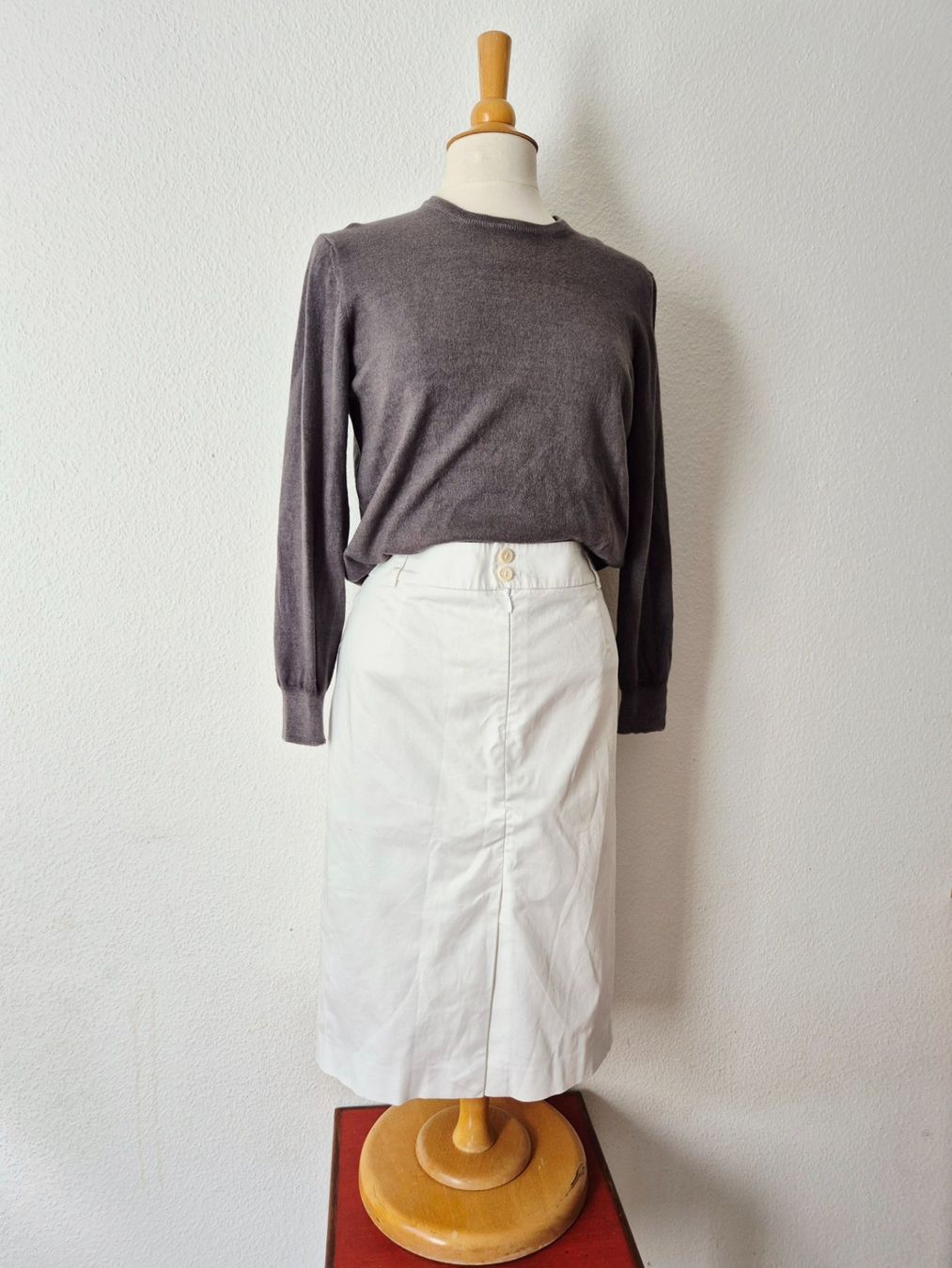 Fay Maglioni & Felpe: FAY PULLOVER PULLI M 38 TAUPE SCHURWOLLE,  TOP ZU NOÏ ROCK – Usato da Elsau venduto da the-colorful-side 5