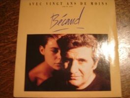 Gilbert Bécaud (vinyle, 45t, 7') Avec 20 ans de moins