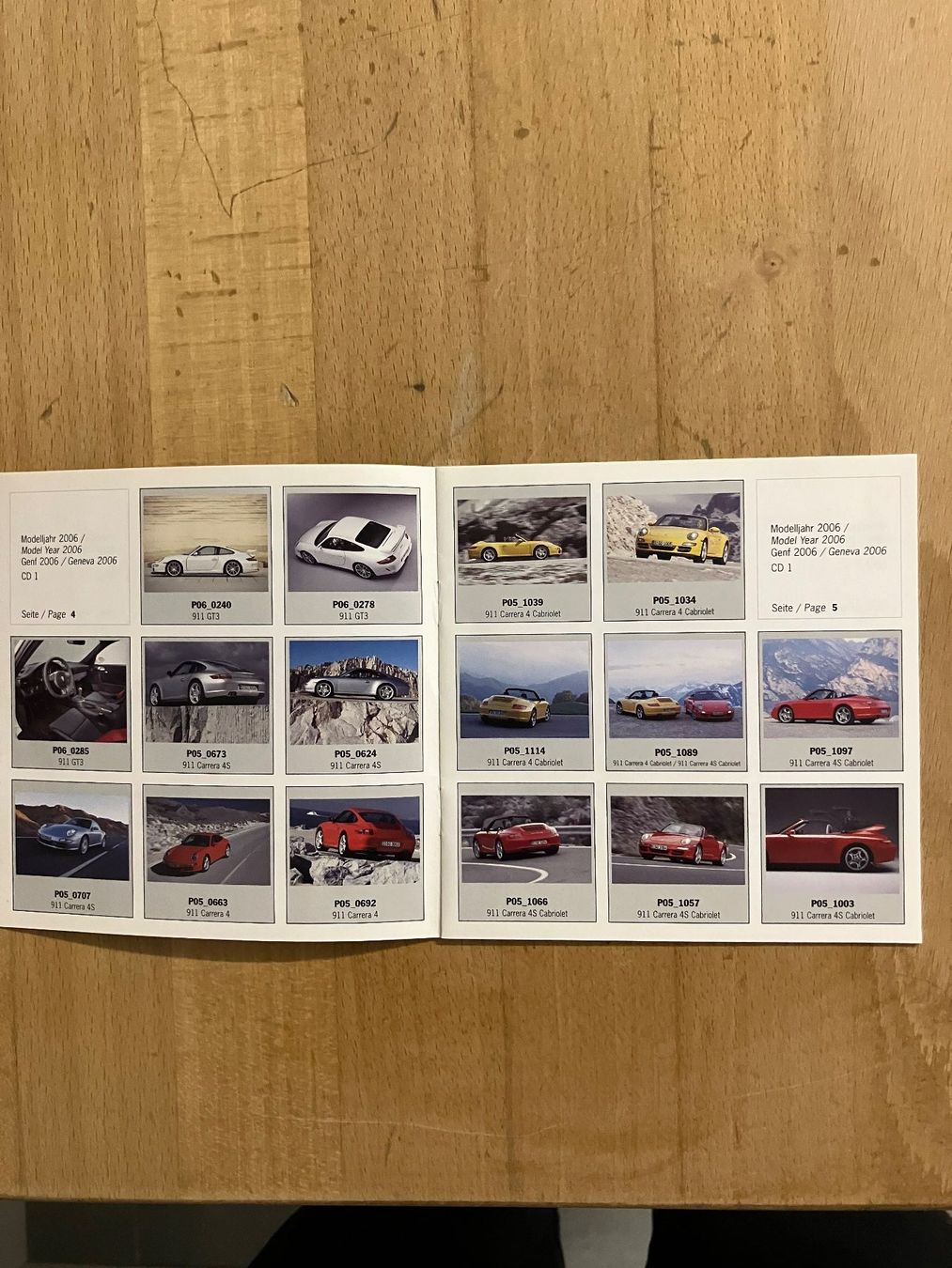 CD: CD + prospectus PRESSE-INFORMATION PORSCHE modèles 2006 – Nuovo (secondo la descrizione) da Cortaillod venduto da car_f6v6 5