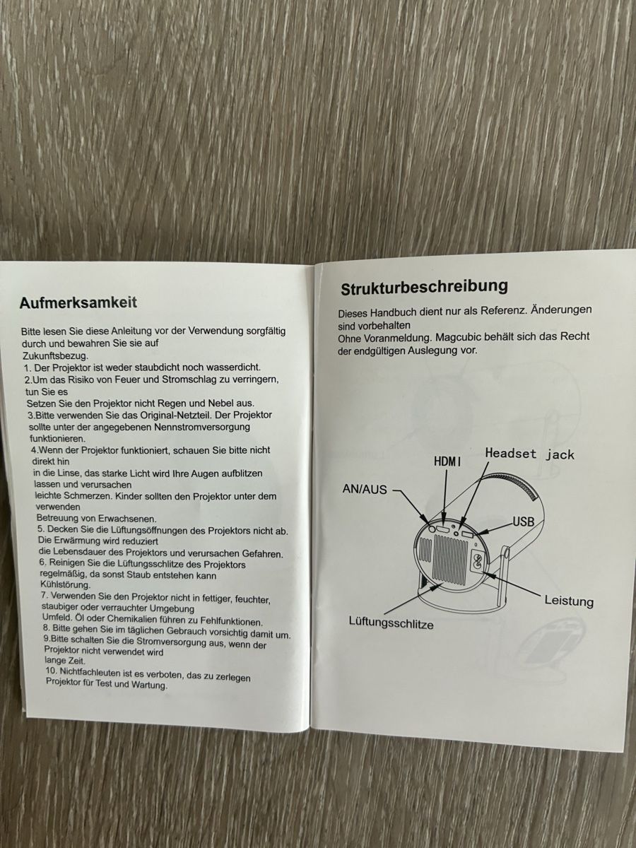 Proiettori: Projektor – Nuovo (secondo la descrizione) da Zürich venduto da Brf 1