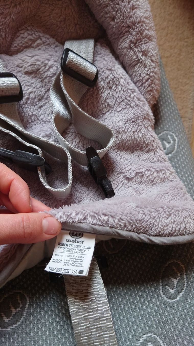 Baby Schale/Hngematte/Liege Weber fr Veloanhnger o.a. (Gebraucht) in  Saas im Prttigau fr CHF 79  mit Lieferung auf Ricardo kaufen