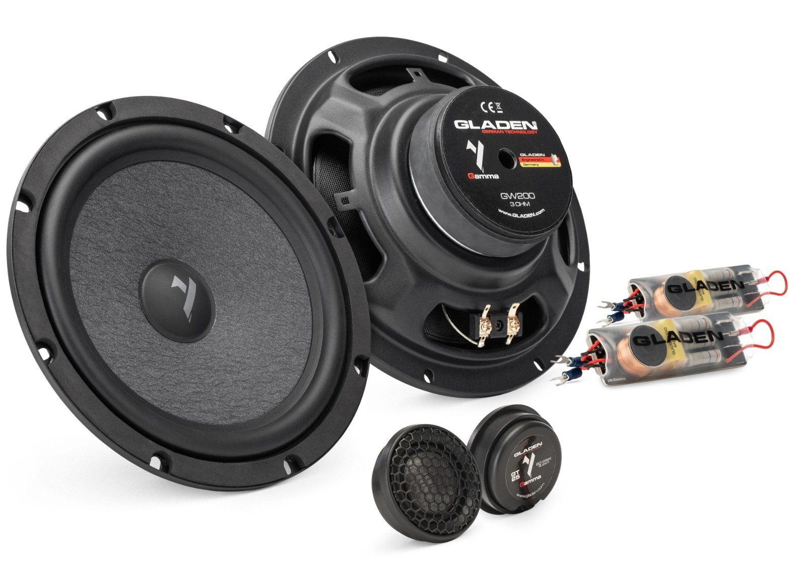 Lautsprecher: Gladen Gamma 165.2 - 165mm (6.5") – Neu und originalverpackt aus Corcelles-près-Payerne von FactoryofSound