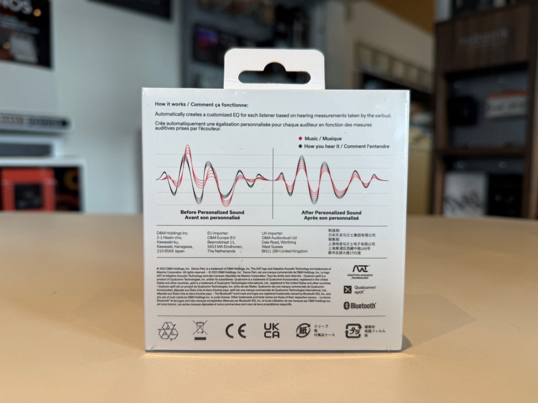 Denon Cuffie: Denon PerL – In-Ear Kopfhörer – Nuovo e nell'imballaggio originale da Grosshöchstetten venduto da HCOG 1