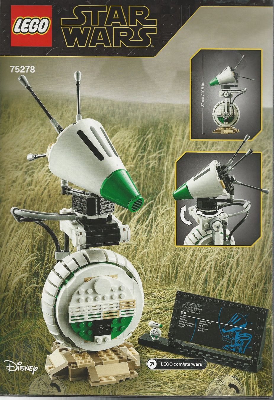 Lego Kit di costruzioni: LEGO STAR WARS 75278  D-O FIGURE new – Nuovo (secondo la descrizione) da Vezia venduto da Aquarius_Age 1