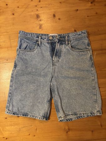 Jeans Shorts Blau Grösse S 