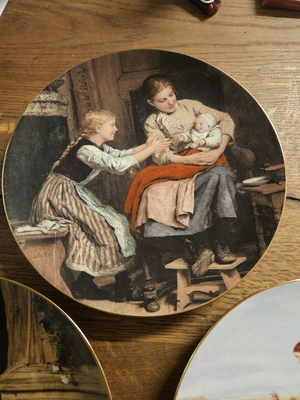 Piatti: Albert Anker Wandteller, Langenthal Suisse (F2) – Usato da Rorschach venduto da TimelessTrading 1