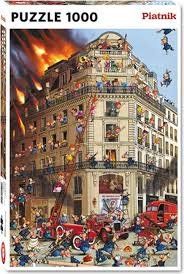 Puzzles: Puzzle 1000 Piatnik "Pompiers" – Neu (gemäss Beschreibung) aus La Tour-de-Peilz von danielle321