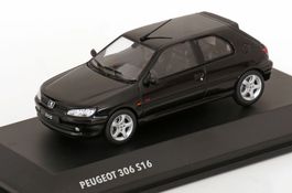 Peugeot 306 S16 Phase II 1996-2000 schwarz   1:43 von Solido