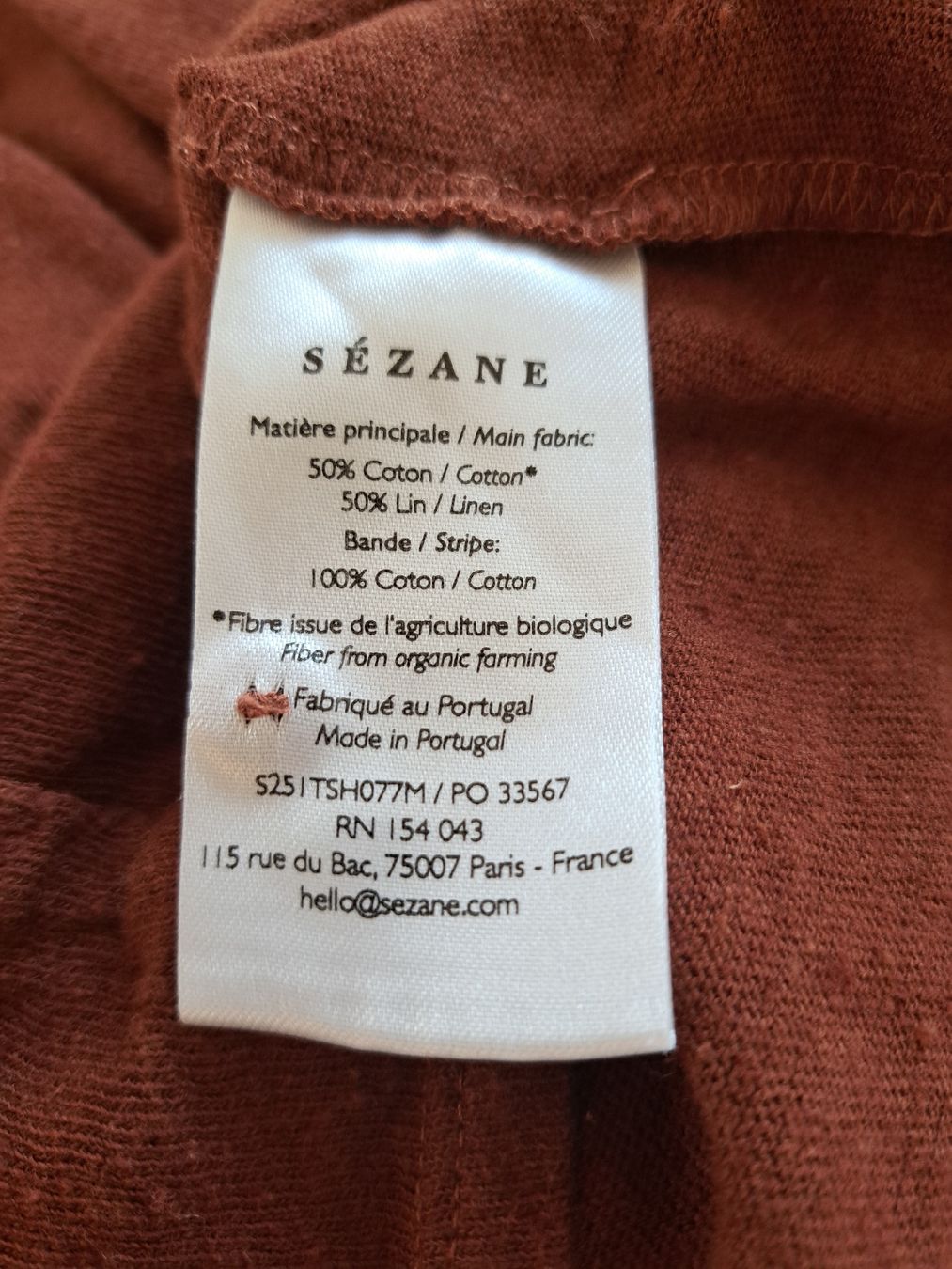Sezane T-shirt: Sezane Shirt – Usato da Thalwil venduto da sternenstaub369 3