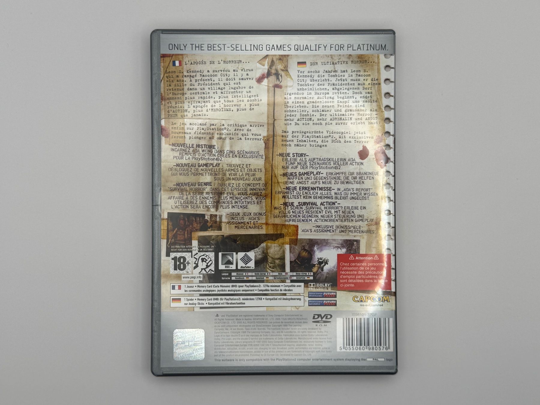 Sony Spiele: Resident Evil 4 Platinum - Playstation 2 – Gebraucht aus Bettlach von awi_7jcb 1