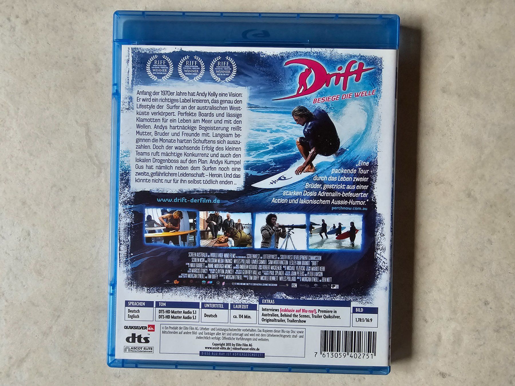 Tutti i DVDs: Drift  -  Besiege die Welle  /  Bluray – Usato da Schneisingen venduto da backstore24 1