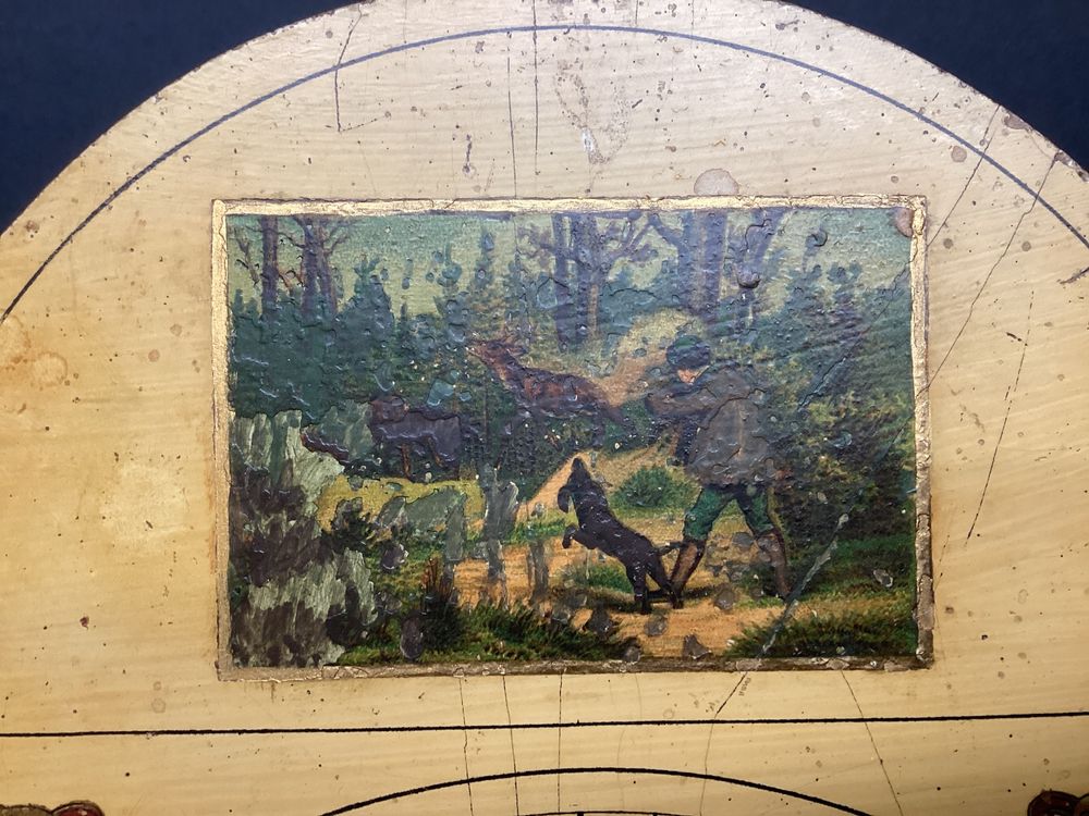 Aschenbecher Mit Jagdmotiv - Lederoptik Für Auto, Schreibtisch & Balkon