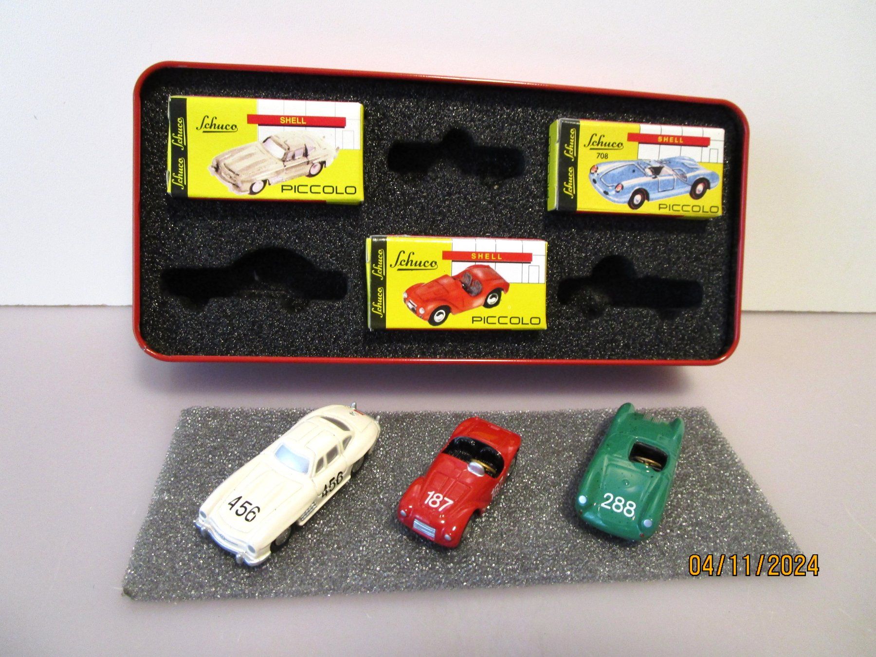 Schuco Modellini d'auto: SCHUCO PICCOLO MILLE MIGLIA SET 1999 – Nuovo e nell'imballaggio originale da Chêne-Bourg venduto da breno56 4