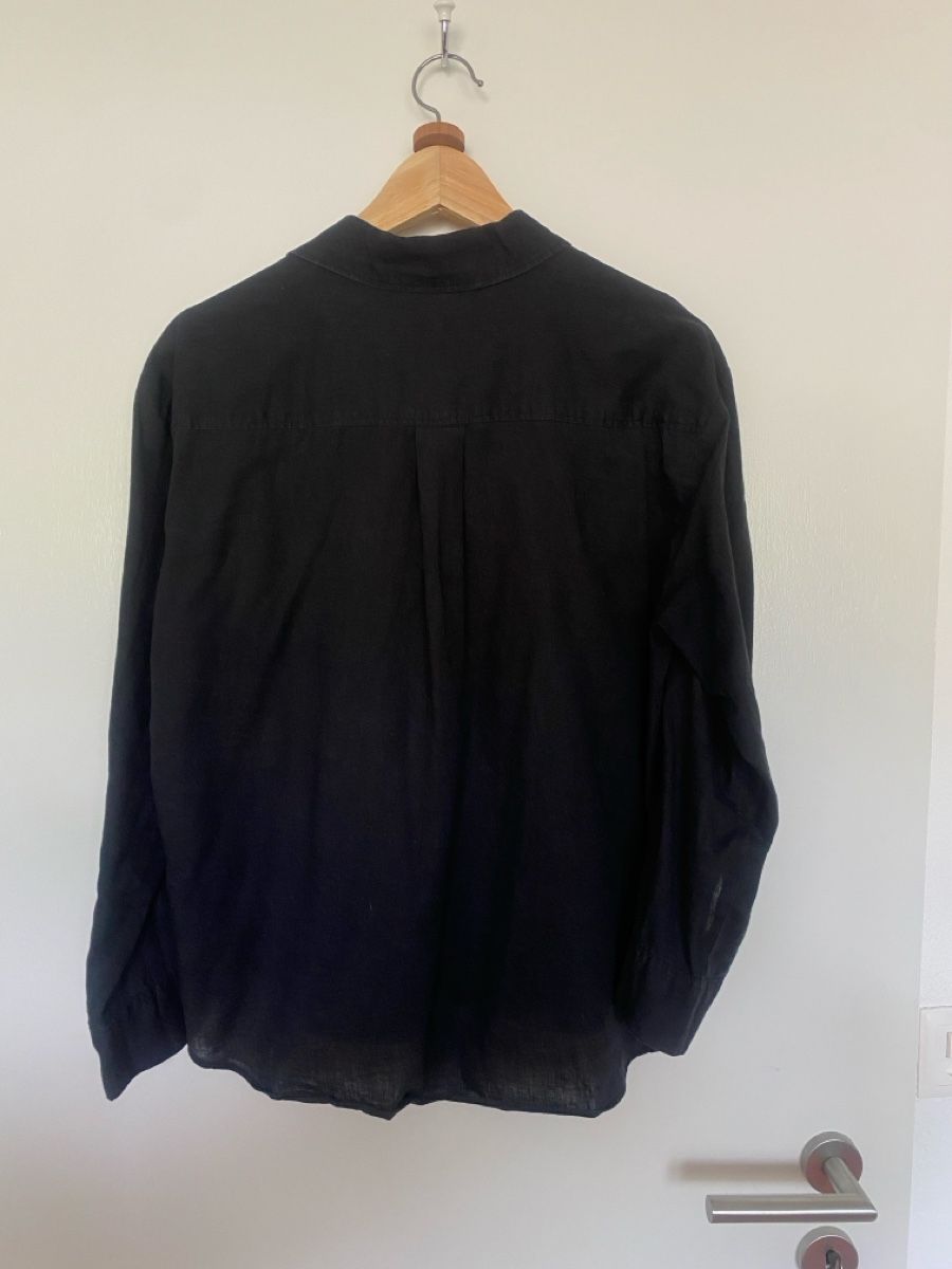 H&M Camicette: H&M Leinen Bluse schwarz XS – Usato da Ittenthal venduto da Lorinakuprecht0 1