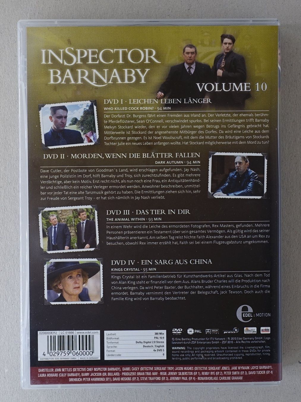 Tutti i DVDs: Inspector Barnaby Vol. 10 (4 DVDs) – Usato da Sessa venduto da fraenklishop 1