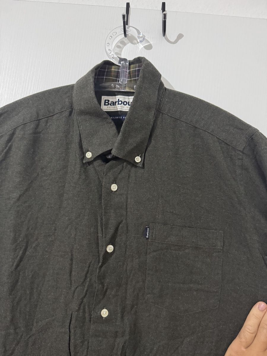 Barbour Camicie: Barbour Hemd dunkelgrau Grösse M Tailored Fit oryginal – Nuovo (secondo la descrizione) da Wetzikon ZH venduto da Jan_wojt 1