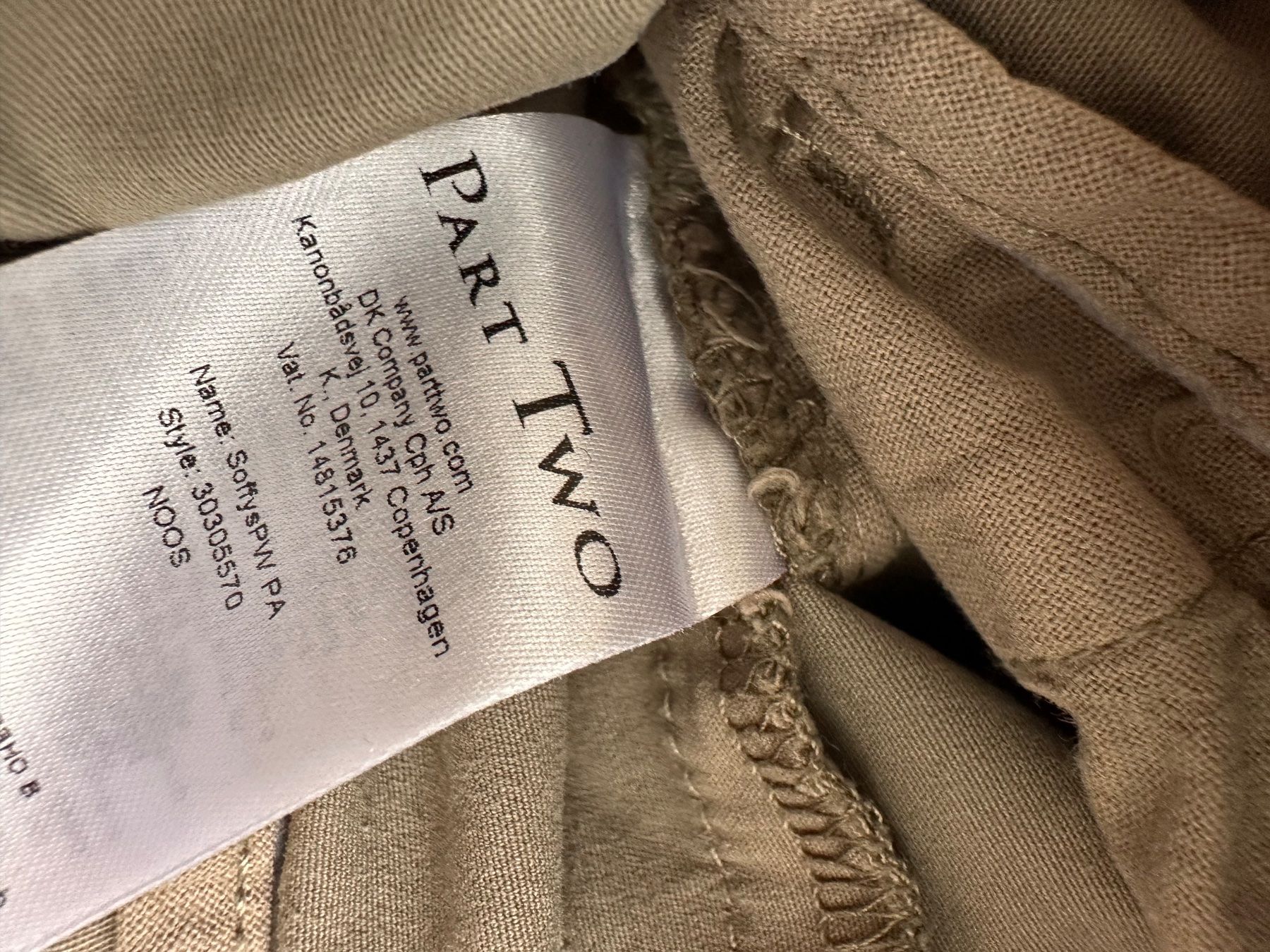 Pantaloni: PART TWO Hose Chino S – Usato da Meggen venduto da Lonny 2