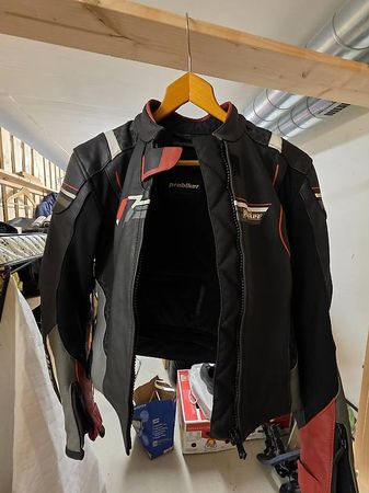 Damen Leder Motorradanzug 2-teilig