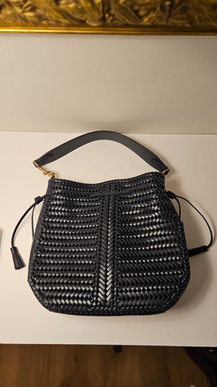 Anya Hindmarch Borse da donna: Anya Hindmarch - Neeson Tote Bag Blue – Usato da Unterägeri venduto da Elmilokim 1